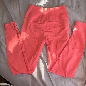 Alphalete amplify pixel pink leggings